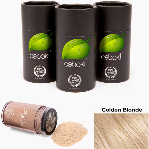 Product in golden blonde