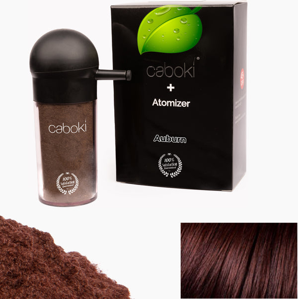 Caboki Hair Fiber + Built-In Spray Applicator (50 days supply)