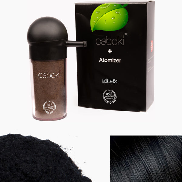 Caboki Hair Fiber + Built-In Spray Applicator (50 days supply)