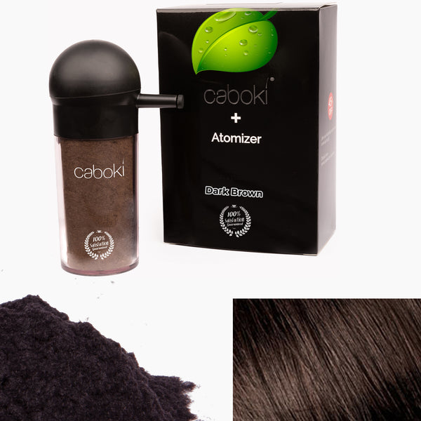 Caboki Hair Fiber + Built-In Spray Applicator (50 days supply)