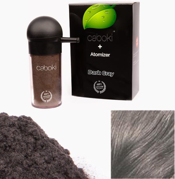 Caboki Hair Fiber + Built-In Spray Applicator (50 days supply)