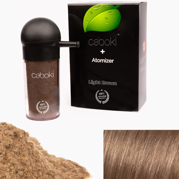 Caboki Hair Fiber + Built-In Spray Applicator (50 days supply)