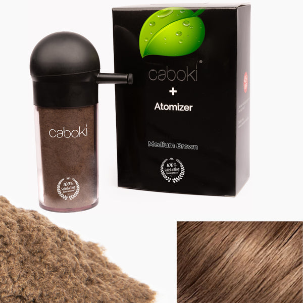 Caboki Hair Fiber + Built-In Spray Applicator (50 days supply)