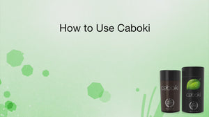 How to Use Caboki Video
