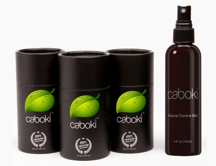 Caboki Hair Loss Concealer - Natural, Plant-Based Hair Building Fiber ...