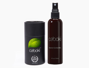 Starter Kit which contains a Caboki 30 gram and a volume control mist